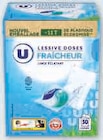 Lessive doses - U en promo chez U Express Garges-lès-Gonesse à 4,79 €