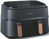 Doppel-Heißluftfritteuse NA352/04 im Angebot bei expert in Kaufbeuren Doppel-Heißluftfritteuse NA352/04 Angebote von PHILIPS bei expert Kaufbeuren für 149,99 €