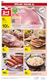 Saucisse Angebote im Prospekt "LA SÉLECTION DU BOUCHER" von Carrefour Market auf Seite 8