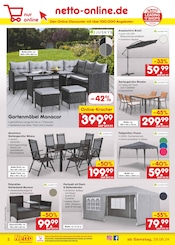 Aktueller Netto Marken-Discount Prospekt mit Terrassenmöbel, "Aktuelle Angebote", Seite 52
