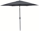 Parasol inclinable Ø 3M anthracite en promo chez Intermarché Super Niort à 29,99 €