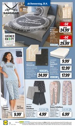 Damen Schlafanzug Angebot im aktuellen Lidl Prospekt auf Seite 30
