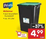 Mülleimer im Angebot bei Netto Marken-Discount in Ingolstadt Mülleimer Angebote von Priva bei Netto Marken-Discount Ingolstadt für 4,99 €