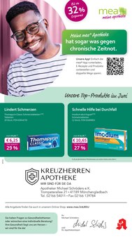 Aktueller mea - meine apotheke Prospekt "Unsere Juni-Angebote" für Mönchengladbach Aktueller mea - meine apotheke Prospekt für Mönchengladbach mit Seiten