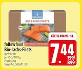 Bio-Lachs-Filets im Angebot bei EDEKA in Landshut Bio-Lachs-Filets Angebote von followfood bei EDEKA Landshut für 7,44 €