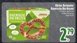 Bayerische Bio-Brezen von Bäcker Bachmeier im aktuellen EDEKA Prospekt für 2,79 €