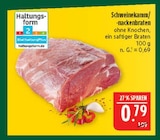 Marktkauf Saalfeld - Schweinekamm/-nackenbraten Angebot im Prospekt Schweinekamm/-nackenbraten bei Marktkauf im Saalfeld Prospekt für 0,79 €