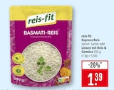 Express Reis versch. Sorten im Angebot bei Marktkauf in Reutlingen Express Reis versch. Sorten Angebote von reis-fit bei Marktkauf Reutlingen für 1,39 €