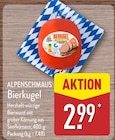 Bierkugel von ALPENSCHMAUS im aktuellen ALDI Nord Prospekt für 2,99 €