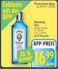 Gin Angebote von Bombay bei E center Berlin für 16,99 €