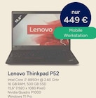 Thinkpad P52 im Angebot bei GLOBUS in Bruchsal Thinkpad P52 Angebote von Lenovo bei GLOBUS Bruchsal für 449,00 €