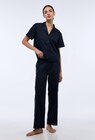 Pyjama uni en coton BIO GOTS dans le catalogue Monoprix Margaret