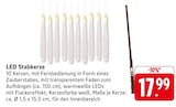 LED Stabkerze im E center Prospekt LED Stabkerze von im aktuellen E center Prospekt für 17,99 €