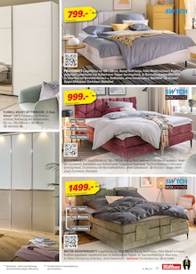 Bett im Höffner Prospekt "Wo wohnen wenig kostet!" mit 28 Seiten (Chemnitz)