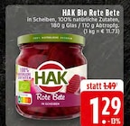 Bio Rote Bete bei EDEKA im Prospekt "" für 1,29 €