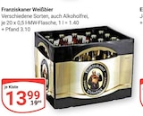 Weißbier Angebote von Franziskaner bei GLOBUS Gießen für 13,99 €