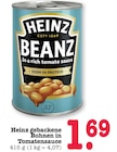 Gebackene Bohnen in Tomatensauce im Angebot bei E center in Offenbach Gebackene Bohnen in Tomatensauce Angebote von Heinz bei E center Offenbach für 1,69 €