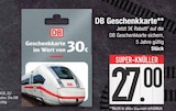 Geschenkkarte von DB im aktuellen EDEKA Prospekt für 27,00 €