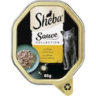 Aktuelles Sheba Schale Sauce Collection mit Pute in heller Sauce 85 g Angebot bei Zookauf in Hannover ab 0,55 €