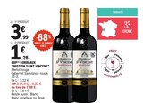 Aop bordeaux - MISSION SAINT VINCENT - E.Leclerc à Pontivy Aop bordeaux - MISSION SAINT VINCENT en promo chez E.Leclerc Pontivy à 1,28 €