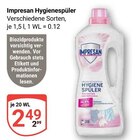 Hygienespüler im Angebot bei GLOBUS in Wolfenbüttel Hygienespüler Angebote von Impresan bei GLOBUS Wolfenbüttel für 2,49 €