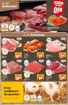 Steak im aktuellen REWE Prospekt (München) Steak im REWE Prospekt "Dein Markt" mit 38 Seiten (München)