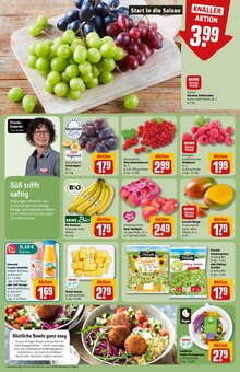 Bananen im aktuellen REWE Prospekt (München) Bananen im REWE Prospekt "Dein Markt" mit 30 Seiten (München)