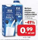Markant Nordwest Bramsche - Frische oder Haltbare Milch Angebot im Prospekt Frische oder Haltbare Milch bei Markant Nordwest im Bramsche Prospekt für 0,99 €