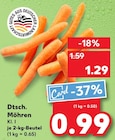 Dtsch. Möhren im aktuellen Prospekt bei Kaufland in Hornstorf
