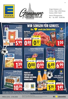 Aktueller EDEKA Prospekt für Kranenburg und Ungebung, Seiten zum blättern EDEKA Prospekt Aktuelle Angebote mit Seiten in Kranenburg und Umgebung