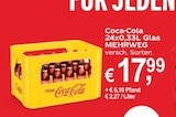 Aktuelle Coca Cola Angebote bei Getränke A-Z in Oranienburg Aktuelles Coca-Cola Mehrweg Angebot bei Getränke A-Z in Oranienburg ab 17,99 €