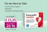 Tromcardin complex bei mea - meine apotheke im Prospekt "" für 23,95 €