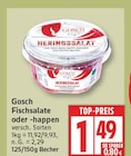 Fischsalate oder -happen von Gosch Sylt im aktuellen EDEKA Prospekt