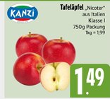 Tafeläpfel Nicoter im E xpress Prospekt Tafeläpfel Nicoter von Kanzi im aktuellen E xpress Prospekt für 1,49 €