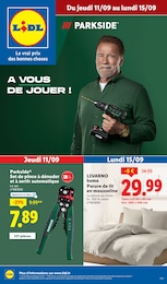Prospectus Supermarchés Lidl en cours, Le vrai prix des bonnes choses, 49 pages, 11/09/2025 - 15/09/2025 Catalogue Supermarchés Lidl en cours à Lavelanet et alentours, Le vrai prix des bonnes choses, 49 pages, 11/09/2025 - 15/09/2025