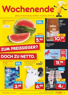 Lebensmittel im Netto Marken-Discount Prospekt Super Wochenende auf S. 1