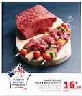 Viande bovine pièce à brochette dans le catalogue Super U