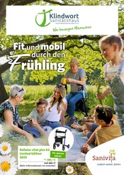 Aktueller Klindwort Sanitätshaus & Orthopädietechnik GmbH & Co KG Sanitätshaus Prospekt in Neustadt und Umgebung, "Fit und mobil durch den Frühling" mit 6 Seiten, 13.03.2025 - 31.05.2025