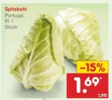 Spitzkohl Angebote bei Netto Marken-Discount Halle für 1,69 €