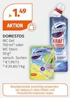 WC Gel von Domestos für 1,49 € bei Müller im Angebot WC Gel von Domestos im aktuellen Müller Prospekt