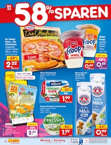 Pizza im Netto Marken-Discount Prospekt "Aktuelle Angebote" mit 62 Seiten (Stuttgart)