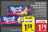 Sonntags-Brötchen Angebote von Knack & Back bei EDEKA Arnsberg für 1,59 €