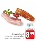 Schweinebauch im Angebot bei EDEKA in Rastatt Schweinebauch Angebote bei EDEKA Rastatt für 8,99 €
