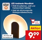 LED Ambiente Wandlicht von star im aktuellen Netto Marken-Discount Prospekt