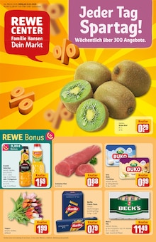 REWE Prospekt Dein Markt mit 34 Seiten