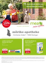 mea - meine apotheke Prospekt für Nürtingen mit 4 Seiten mea - meine apotheke Prospekt für Nürtingen: "Unsere April-Angebote", 4 Seiten, 01.04.2021 - 30.04.2021