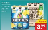 Biere im Angebot bei Netto Marken-Discount in Osnabrück Biere Angebote von Beck's bei Netto Marken-Discount Osnabrück für 3,99 €