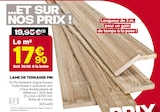 Promo Lame de terrasse pin à 17,90 € dans le catalogue Gedimat à Canet-en-Roussillon