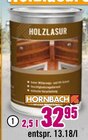 Holzlasur bei Hornbach im Prospekt "" für 32,95 €