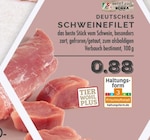 Deutsches Schweinefilet Angebote von meinLand EDEKA bei EDEKA Dinslaken für 0,88 €